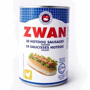 Chicken Hot Dog Poulet Halal x10 - ZWAN