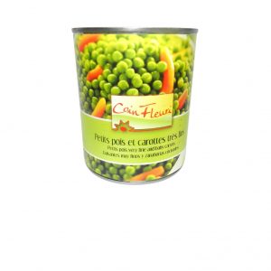 Petits Pois et Carottes très fins 265g - COIN FLEURI
