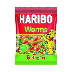 Bonbon Worms 100g - HARIBO