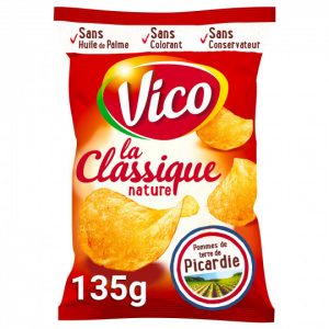Chips Nature Classique 135g - Vico
