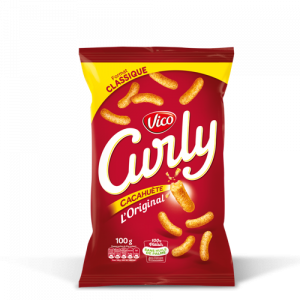 Chips Curly Original Cacahuète 100g - VICO