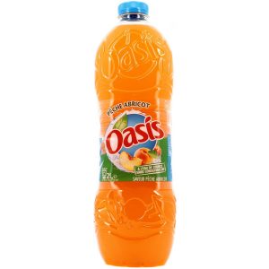 Jus de Pêche et Abricot 2L - OASIS