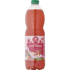 Thé Glacé Banane Fraise 2L - CARREFOUR