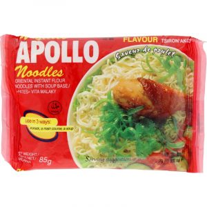Nouilles Instantanées Saveur Poulet 85g - APOLLO