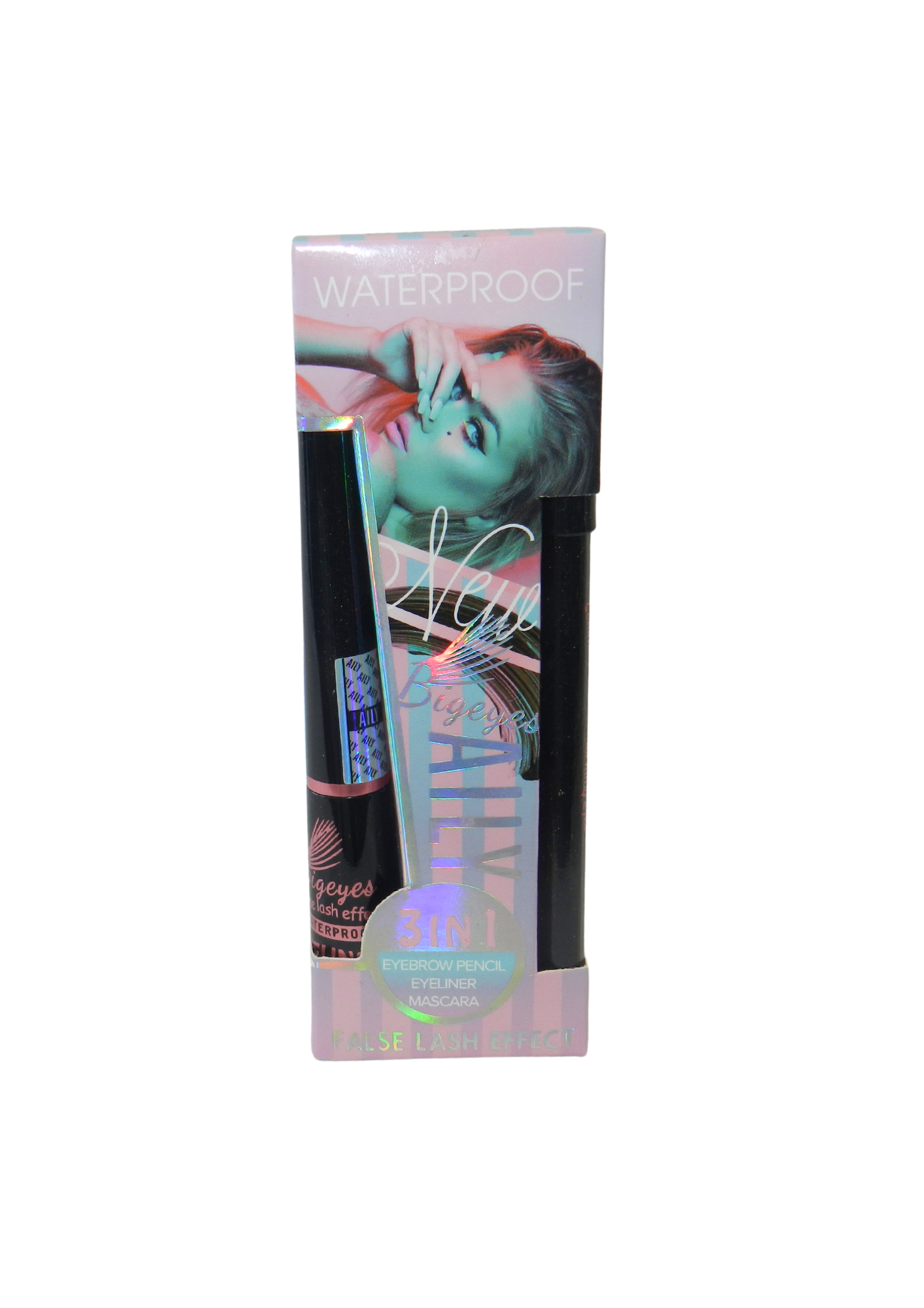 Kits Mascara, Eyeliner et Crayons pour Sourcil 3en1 - AILY Waterproof