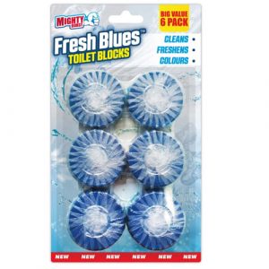 Disques Fraîcheurs Toilettes x6 - FRESH BLUES