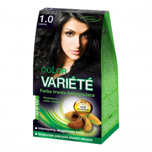 Coloration Permanente Noir (1.0) pour Cheveux - COLOR VARIÉTÉ