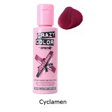 Coloration Semi-Permanente Cyclamen 100ml - CRAZY COLOR