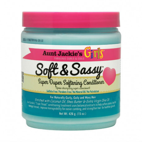 Soft & Sassy Après Shampoing – Aunt Jackie’s